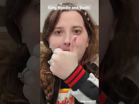 Excellent Dinner at Super Noodle and Sushi in Cedar Park, TX video thumbnail